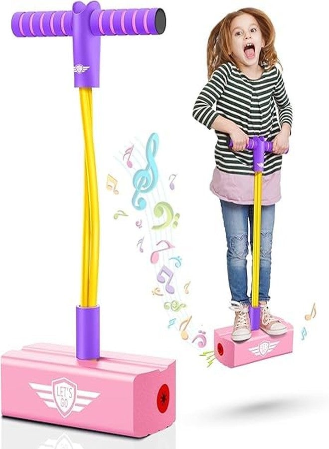 BIRZAR Pogo Stick | High Elastic Rubber Kids Jumper Toys | Innovative Bouncing Toys for Kids Training | Improved Children's Balance | Bouncing Fun Multicolor (Pack of 1) - Image 1